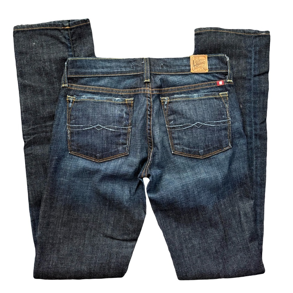 VTG LUCKY BRAND REGULAR FIT DARK-WASH DENIM JEANS // SIZE 26💙